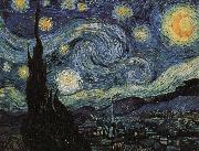 Vincent Van Gogh Star oil